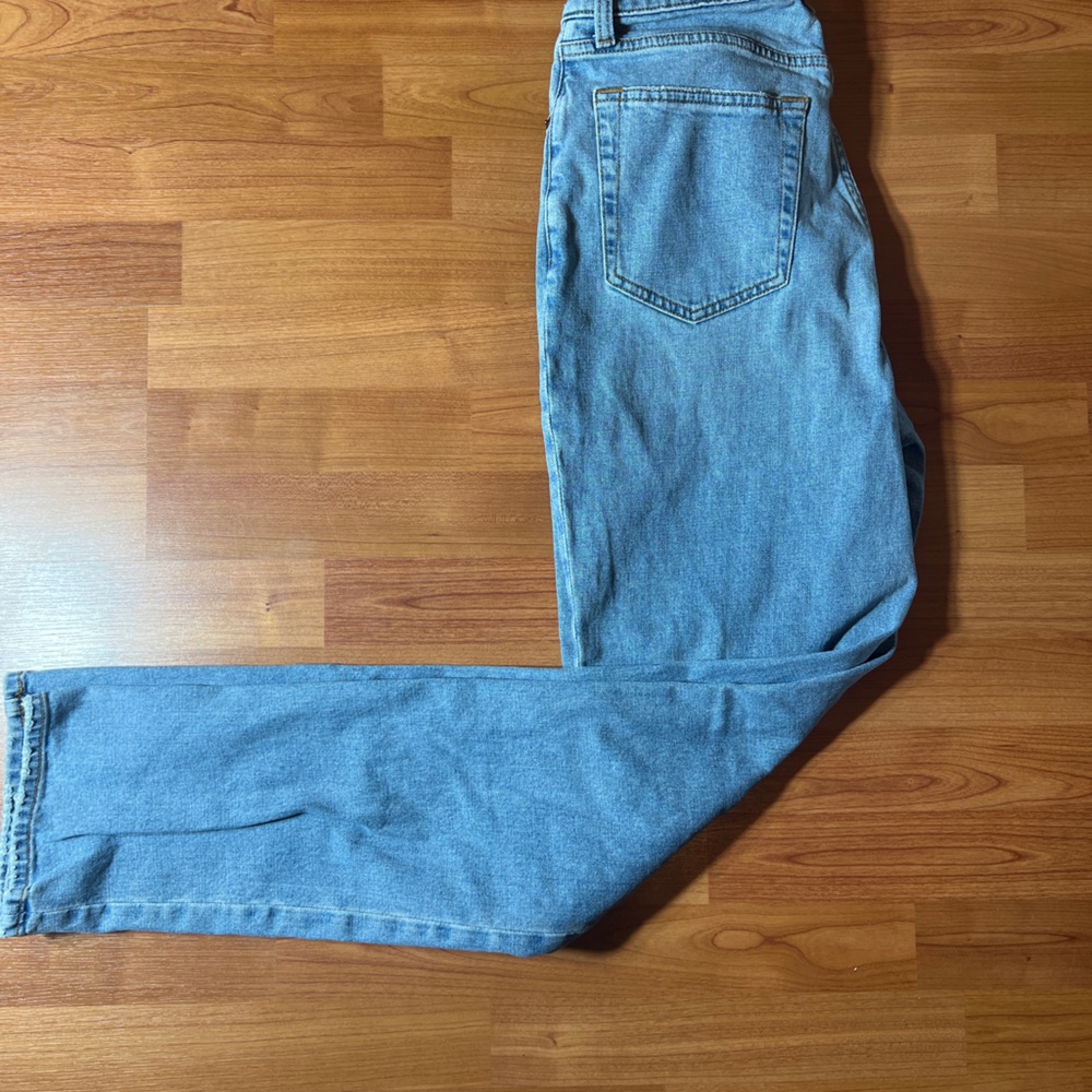 Abercrombie & Fitch Light Blue Straight Jeans